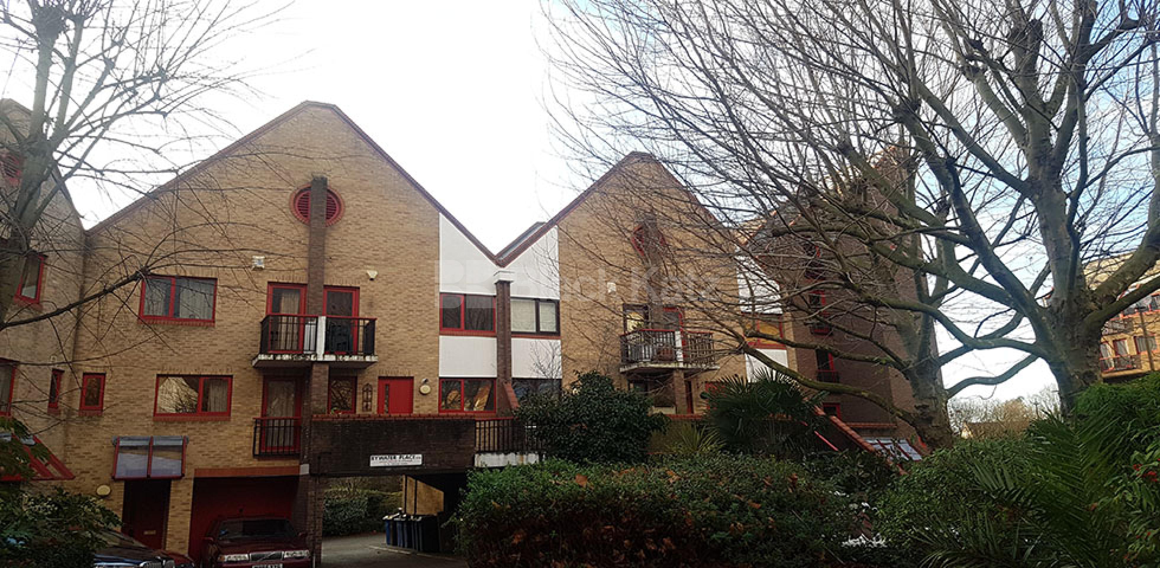 			UNDER OFFER (includes parking), 1 Bedroom, 1 bath, 1 reception Apartment			 Bywater Place, Rotherhithe  SE16